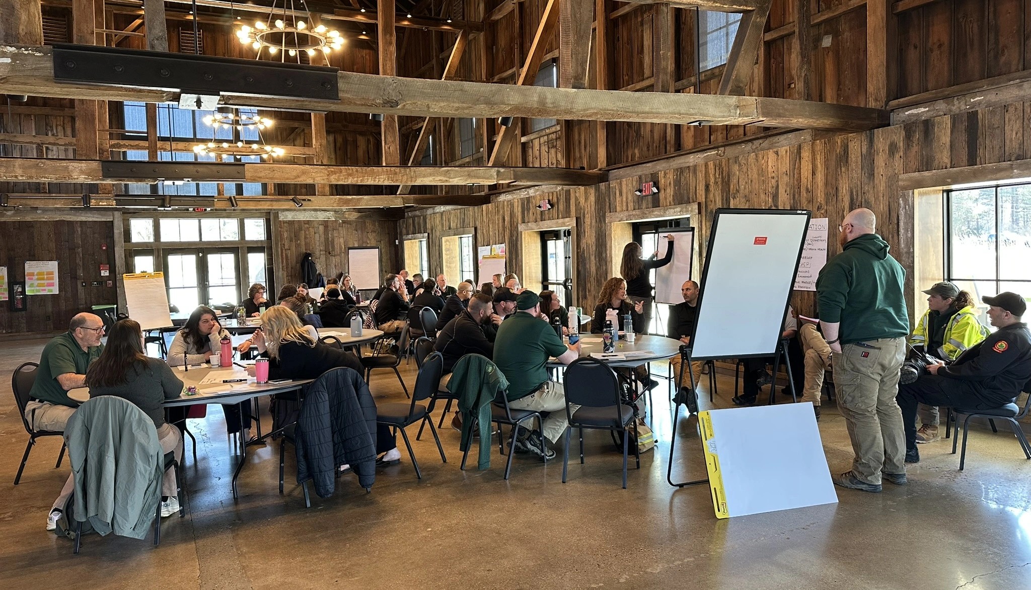 3.18 Full group working photo